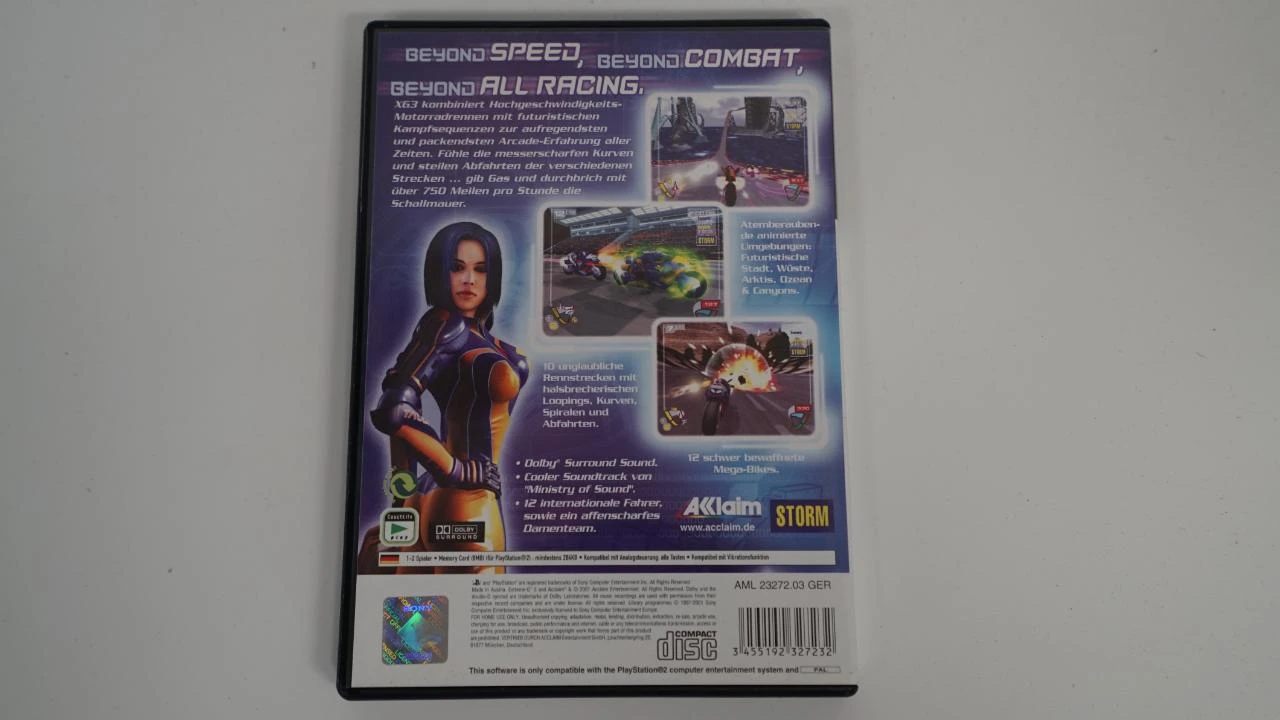 XG3: Extreme G Racing (PlayStation 2, PAL, DE) – photo 5